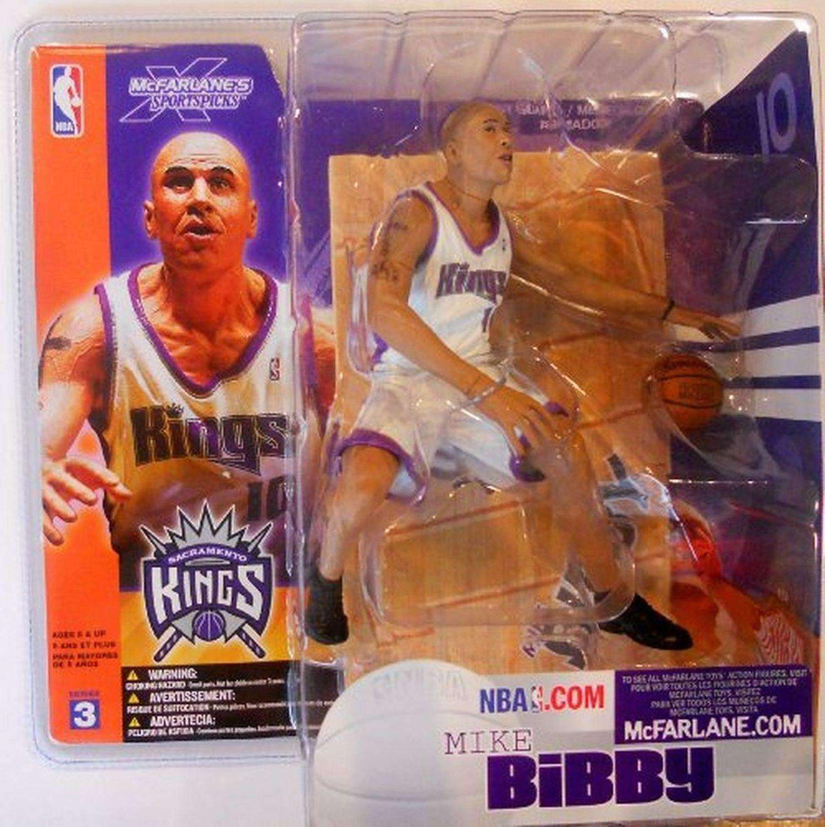 Carl's Jr. Sacramento Kings Mike Bibby NBA Bobblehead