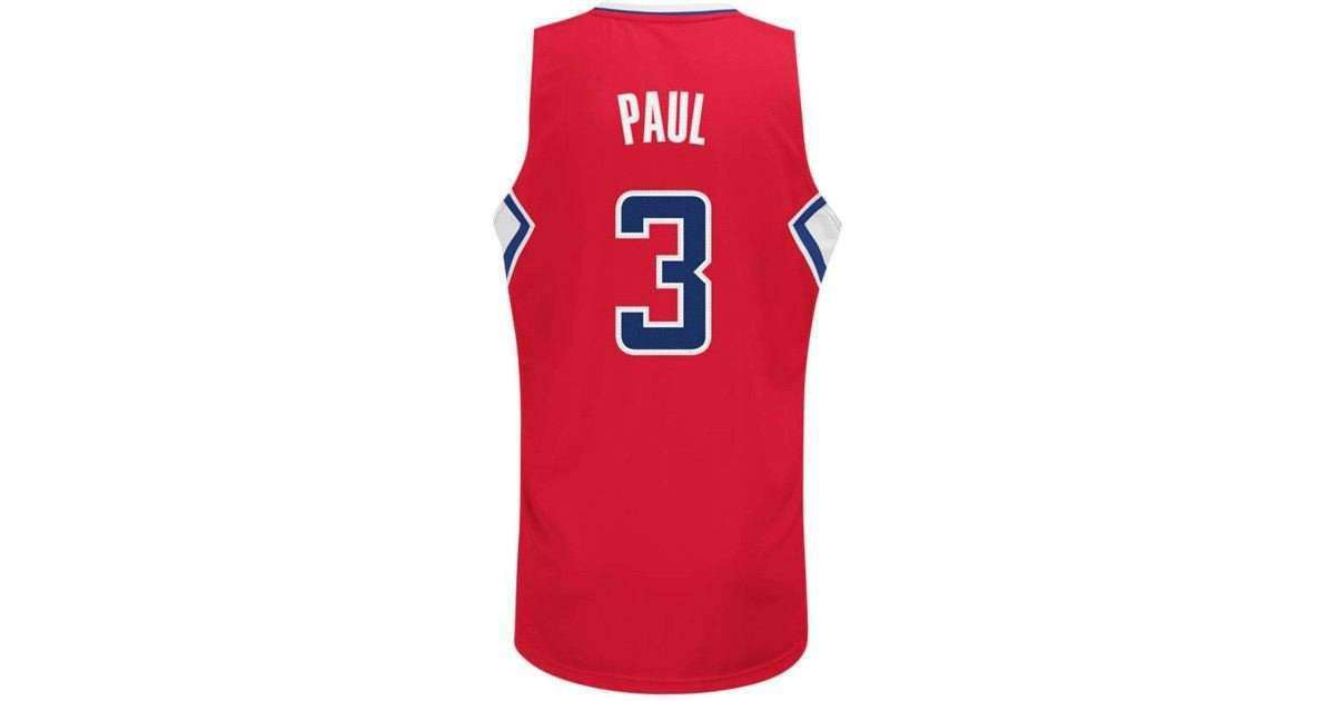 Chris Paul LA Clippers adidas Replica Home Jersey - White