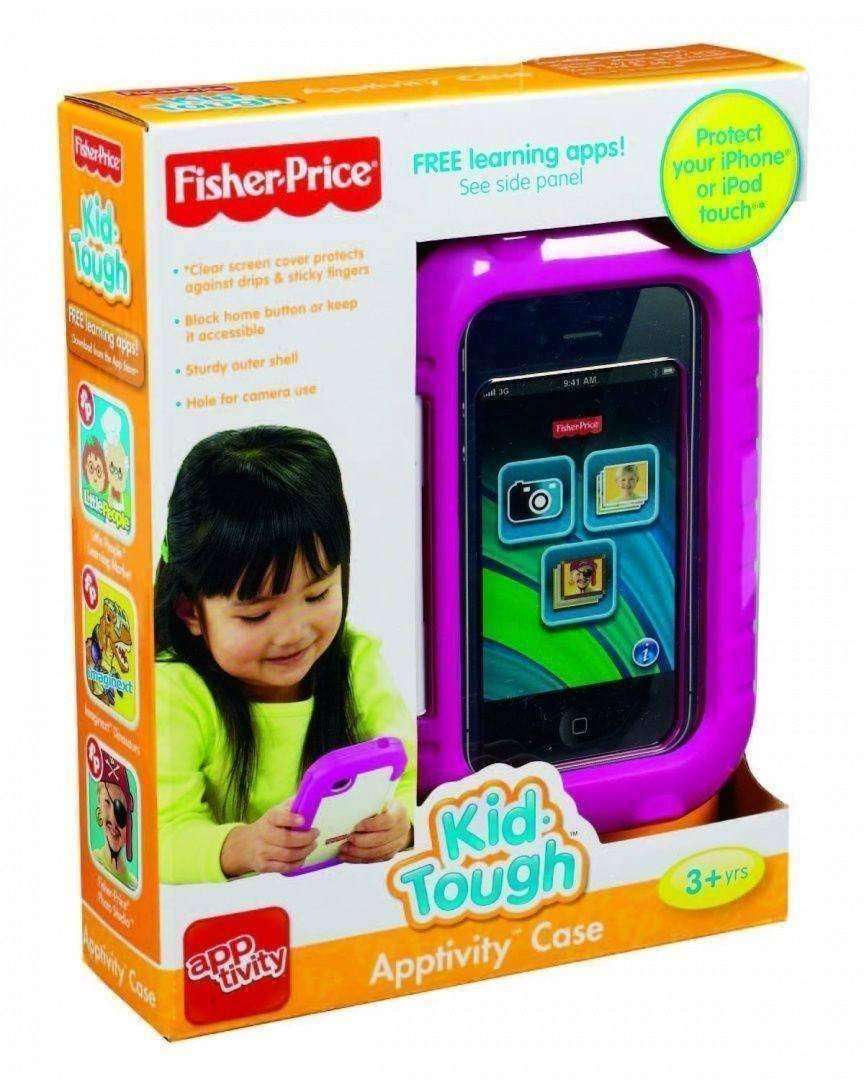 Fisher-Price Kid Tough Apptivity Case NIB Protect your iPhone or