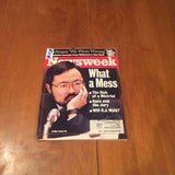 Newsweek Magazine What A Mess April 17 1995 OJ Simpson Trial Judge Lance Ito Magazines Newsweek
