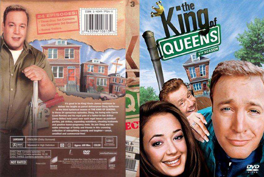 The King of Queens Season 3 DVD Box Set Kevin James Leah Remini