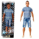 Barbie 2016 Ken Fashionistas 13 Distressed Denim Doll NIB Mattel NIP Barbie Ken Fashionistas 13 Distressed Denim Doll by Mattel Mattel