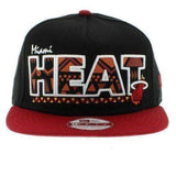 Miami Heat NBA Tribal strap hat New Era new in original packaging Basketball Miami Heat tribal strap 9Fifty hat by New Era New Era