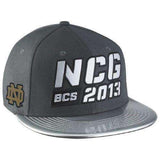 Notre Dame Fighting Irish Nike New Snapback hat 2013 National Championship Game Notre Dame Fighting Irish 2013 NCG snapback hat by Nike Nike