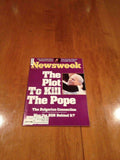 Newsweek Magazine The Plot To Kill The Pope January 3 1983 Eddie Murphy Magazines Newsweek