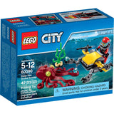 Lego City Deep Sea Scuba Shooter with Mini Figure 42 pcs NIB Ages 5-12 LEGO City Deep Sea Scuba Shooter LEGO