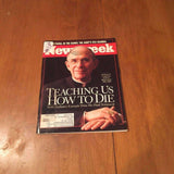 Newsweek Magazine Teaching Us How to Die Cardinal Bernardin November 25 1996 Magazines Newsweek