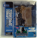Latrell Sprewell NBA Minnesota Timberwolves McFarlane Figure Exclusive T'Wolves Latrell Sprewell Minnesota Timberwolves Collector's Club Exclusive McFarlane Action Figure McFarlane Toys
