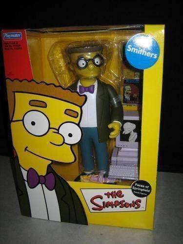 2002 The Simpsons Faces of Springfield Smithers Deluxe Figure by Playmates New in Package New in Box 2002 The Simpsons Faces of Springfield Smithers Deluxe Figure by Playmates Playmates Toys 