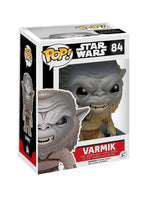 Varmik Star Wars Pop! Funko NIB new in box 84 New in Package Varmik Star Wars Pop! Vinyl Figure by Funko Funko 