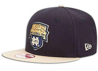 Notre Dame Fighting Irish 125 Years Football snapback 9Fifty hat New Era new Notre Dame Fighting Irish 125 Year Anniversary Snapback hat by New Era New Era 
