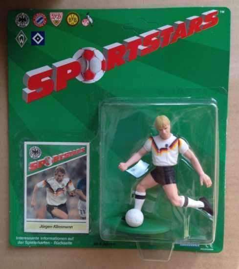 Jurgen Klinsmann Germany National Team Sportstars Action Figure NIB NIP Kenner Sportstars Jurgen Klinsmann Germany National Team action figure by Kenner Sportstars by Kenner 