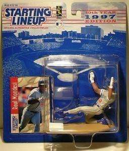 1997 Raul Mondesi Los Angeles Dodgers Starting Lineup MLB Action Figure NIB NIP Starting Lineup Raul Mondesi Los Angeles Dodgers MLB action figure Starting Lineup by Kenner 