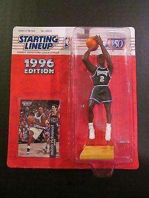 Mitch Richmond Sacremento Kings NBA 1996 Starting Lineup Action Figure NIB Kenner new in package Starting Lineup Mitch Richmond Sacremento Kings NBA action figure by Kenner Starting Lineup by Kenner 