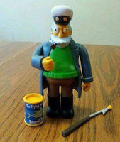 The Simpsons Captain McAllister World of Springfield Action Figure Playmates New in Package The Simpsons Captan McAllister World of Springfield Interactive Figure by Playmates Playmates Toys 