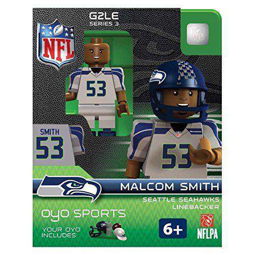 Malcom Smith Seattle Seahawks NFL Minifigure by Oyo Sports G2LE Malcom Smith Seattle Seahawks NFL Minifigure by Oyo Sports G2LE Oyo Sports 