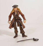 Disney Pirates of the Caribbean Elizabeth Swann Figure Dead Man's Chest Zizzle Pirate Disguised as Elizabeth Swann Action Figure with 2 Pirate Swords by Zizzle Zizzle 