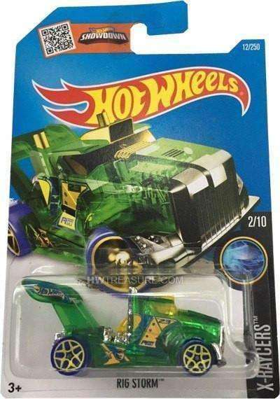 Hot Wheels 2015 Rig Storm X-Racers 2/10 by Mattel NIB NIP 2015 Hot Wheels Big Rig X-Racers Hot Wheels by Mattel 