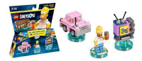 The Simpsons Lego Dimensions Springfield Adventure Level Pack NIB 71202 98 Pcs Simpsons A Springfield Adventure Level Pack LEGO 