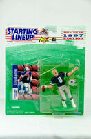 Troy Aikman Dallas Cowboys Starting Lineup Action Figure NIB Kenner 1997 NFL Troy Aikman Dallas Cowboys 1997 Staring Lineup Figure Starting Lineup 