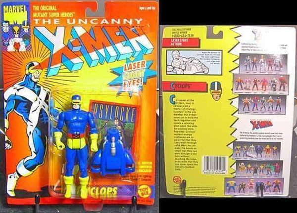 Marvel X-men Electronic Cyclops Talks Action Figure Toy Biz 1991 Super Hero  for sale online