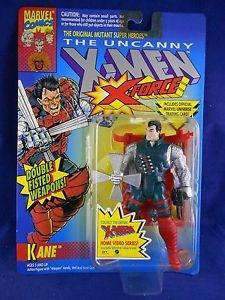 The Uncanny X-Men X-Force 1993 Kane Action Figure by Toy Biz NIP New in Box New in Package NIB The Uncanny X-Men X-Force Kane Action Figure Toy Biz 
