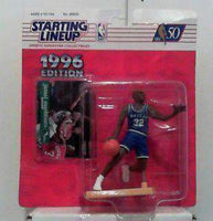 Jamal Mashburn Dallas Mavericks NBA 1886 Starting Lineup Action Figure MAVS NIB Kenner 1996 Jamal Mashburn Dallas Mavericks Starting Lineup NBA action figure by Kenner Starting Lineup by Kenner 