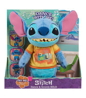 Disney Lilo and Stich Dance and Groove Stitch Plush by Just Play Dancing Plush Just Play 