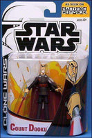 2003 Count Dooku Star Wars The Clone Wars Action Figure by Hasbro NIP NIB Count Dooku Star Wars The Clone Wars Action Figure Hasbro 