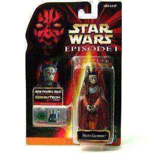 Star Wars Episode 1 Nute Garay action figure New in Box New in Package Hasbro Star Wars Episode 1 Nute Garay action figure Hasbro 