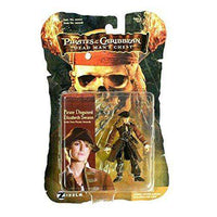 Disney Pirates of the Caribbean Elizabeth Swann Figure Dead Man's Chest Zizzle Pirate Disguised as Elizabeth Swann Action Figure with 2 Pirate Swords by Zizzle Zizzle 