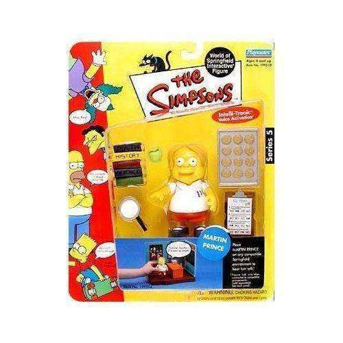 The Simpsons Martin Prince World of Springfield Action Figure Playmates New in Package The Simpsons Martin Prince World of Springfield Interactive Figure by Playmates Playmates Toys 