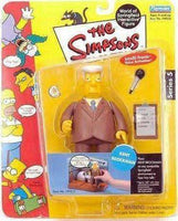 The Simpsons Kent Brockman World of Springfield Action Figure Playmates New in Package The Simpsons Kent Brockman World of Springfield Interactive Figure by Playmates Playmates Toys 