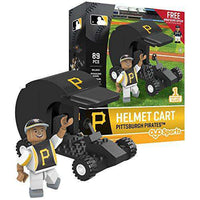 Pittsburgh Pirates MLB Helmet Cart by Oyo Sports with Minifigure Pittsburgh Pirates MLB Helmet Cart by Oyo Sports with Minifigure Oyo Sports 