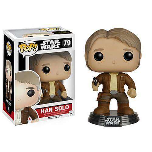 Han Solo Star Wars Pop! Funko NIB Vinyl Figure NIP 79 SW Disney New in Box Han Solo Star Wars Pop! Vinyl Figure by Funko FUNKO 