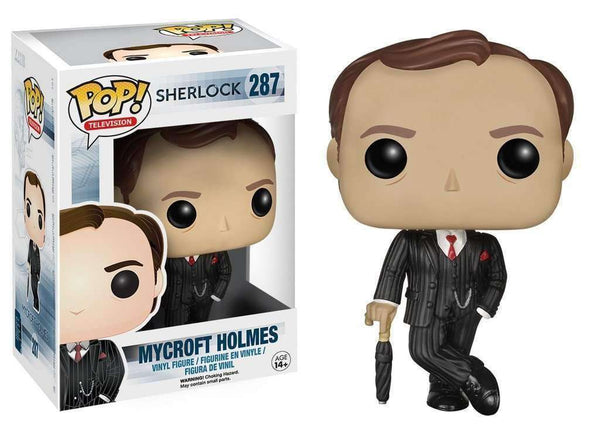 Sherlock Mycroft Holmes Pop! Television Funko Vinyl Figure New in Box NIP 287 New in Package Sherlock Mycroft Holmes Pop! Television Vinyl Figure by Funko Funko 