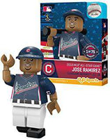 Jose Ramirez Cleveland Indians 2018 AL All-Star Minifigure by Oyo Sports Rare Jose Ramirez Cleveland Indians 2019 AL All-Star Minifigure by Oyo Sports Rare Oyo Sports 