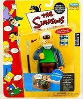 The Simpsons Captain McAllister World of Springfield Action Figure Playmates New in Package The Simpsons Captan McAllister World of Springfield Interactive Figure by Playmates Playmates Toys 