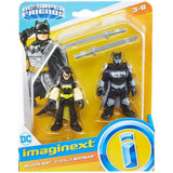 Black Bat & Ninja Batman Imaginext DC Super Friends Figures Fisher-Price Black Bat & Ninja Batman Imaginext DC Super Friends Figures Fisher-Price Fisher-Price 