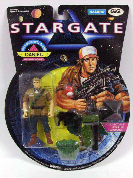 Stargate Daniel Archaeologist Figure with Collectible Pyramid Artifact by Hasbro Stargate Daniel Archaeologist Figure with Collectible Pyramid Artifact by Hasbro Hasbro 