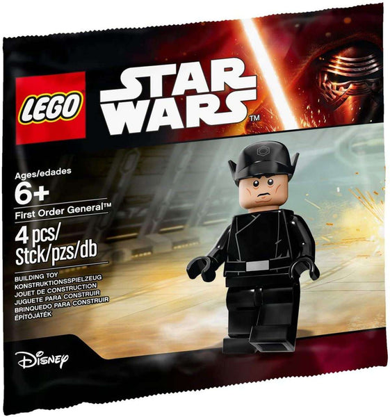 Star Wars First Order General Minifigure by Lego New in Bag 6 Pcs Star Wars First Order General Minifigure by Lego New in Bag 6 Pcs LEGO 