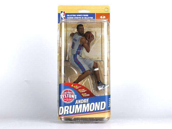 Andre Drummond Detroit Pistons NBA McFarlane action figure NIB 31 Sports Pick Andre Drummond Detroit Pistons Silver Alternate Variant McFarlane action figure McFarlane Toys 