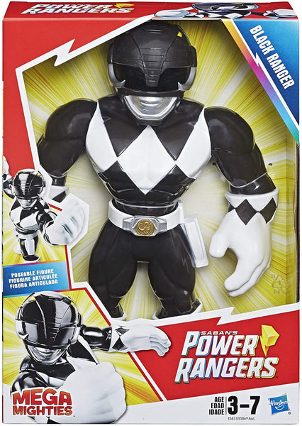 Black Ranger Power Rangers Mega Mighties Figure by Hasbro Playskool Heroes Black Ranger Power Rangers Mega Mighties Figure by Hasbro Playskool Heroes Hasbro 