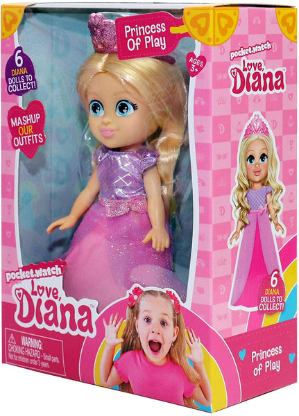 Love Diana Princess of Play Pocket Watch Doll by Headstart  –  Marvelous Marvin Murphy's