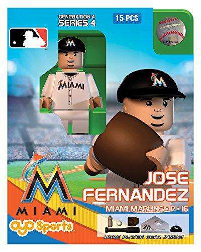 Jose Fernandez Miami Marlins MLB Minifigure by Oyo Sports Jose Fernandez Miami Marlins MLB Minifigure by Oyo Sports Oyo Sports 