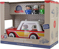 Fisher-Price Nifty Station Wagon Classic Toys with 3 Little People Figures Fisher-Price Nifty Station Wagon Classic Toys with 3 Little People Figures Fisher-Price 