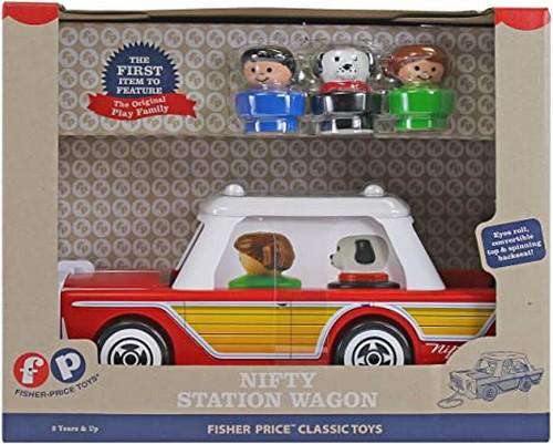 NEUF 2024 Poinçon Nifty Station Wagon Fisher-Price souvenir ornement de NEUF 2024 Poinçon Nifty Station Wagon Fisher-Price souvenir ornement de