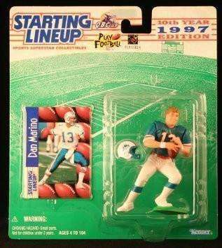1997 Dan Marino Miami Dolphins NFL Starting Lineup Figure NIB Fins