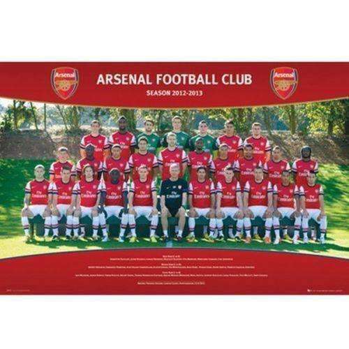 Arsenal Gunners FC 2012 - 2013 Squad Poster English Premier League new Soccer EPL Arsenal FC 2011-2012 Team Squad Poster GB Eye 