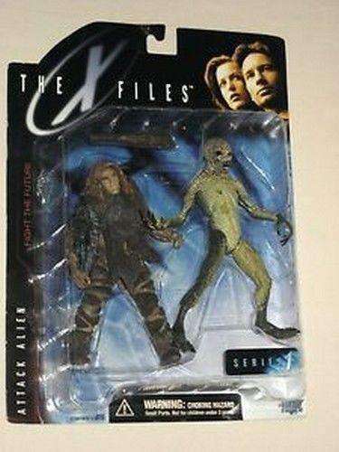 The X-Files Alien Attack Series 1 Action Figure by McFarlane Toys NIB Caveman X-Files Attack Alien & Caveman Action Figures by McFarlane Toys McFarlane Toys 